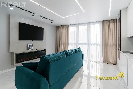 1к квартира-студия в Минск Мире, ул. Лученка, 26