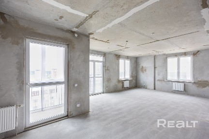 Просторная квартира со свободной планировкой на 13 этаже в ЖК 