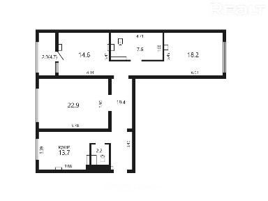 Дизайнерская 3-комнатная в ЖК Каскад - готова к заселению.