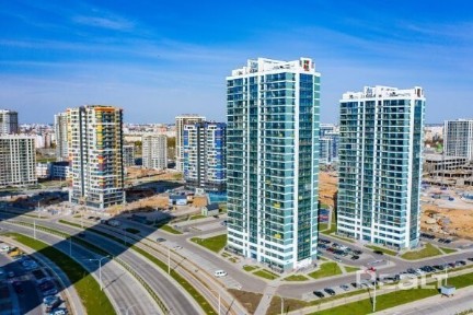 Минская область, г. Минск, Леонида Щемелёва ул., 10, Октябрьский район, Минск Мир (Minsk World), Многофункциональный комплекс «Минск-Мир», 53.8652, 27.5574