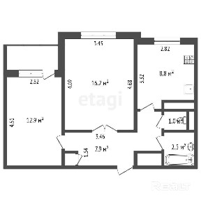 Продаётся 2-комнатная квартира в Серебрянке - с ремонтом и парковкой!