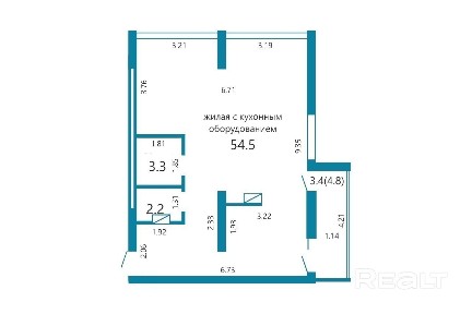 Купить 3-комнатную квартиру, г. Минск, ул. Савицкого, 3