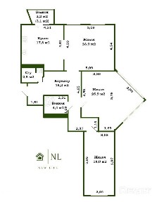 Стильная 3-комнатная квартира рядом с метро ул. Жуковского, 2