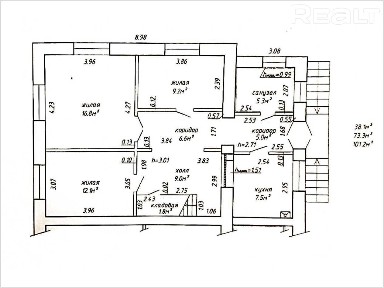 Купить 3-комнатную квартиру, г. Минск, ул. Черниговская, 12