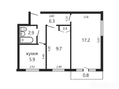 2-комнатная квартира в центре Минска!