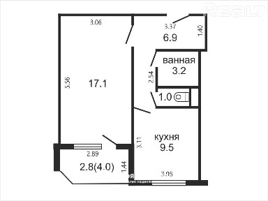 Купить 1-комнатную квартиру, г. Минск, ул. Скрипникова, 5