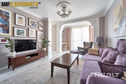 Дизайнерская 3-комнатная квартира в ЖК «Каскад», ул. Скрыганова, д. 4/А