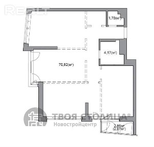 Купить 3-комнатную квартиру, г. Минск, просп. Мира, 10