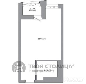 Купить 1-комнатную квартиру, г. Минск, просп. Мира, 10