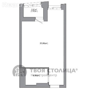 Купить 1-комнатную квартиру, г. Минск, просп. Мира, 10