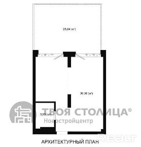Купить 1-комнатную квартиру, г. Минск, просп. Мира, 19