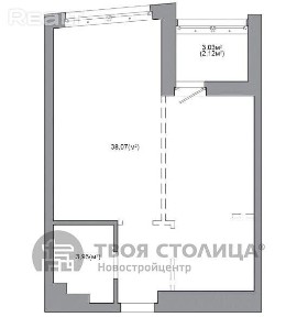 Купить 2-комнатную квартиру, г. Минск, просп. Мира, 10