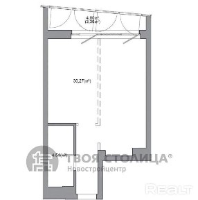 Купить 2-комнатную квартиру, г. Минск, просп. Мира, 10