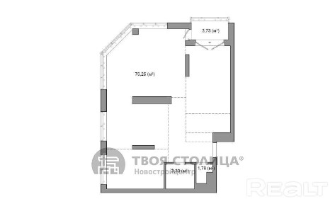 Купить 1-комнатную квартиру, г. Минск, просп. Мира