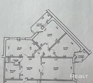 Просторная квартира для большой семьи, где хватит места всем!
