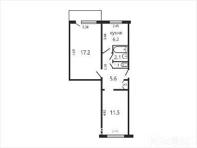Купить 2-комнатную квартиру, г. Минск, ул. Ангарская, 18/3