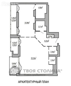Купить 3-комнатную квартиру, г. Минск, ул. Братская, 1