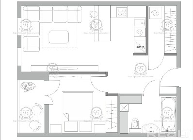 Новая квартира у метро Грушевка