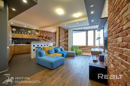 Квартира с террасой с видом на Немигу