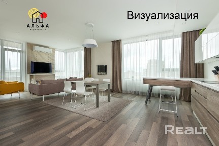 Трехкомнатная квартира евростандарта в доме Мехико-Сити ЖК Минск-Мир