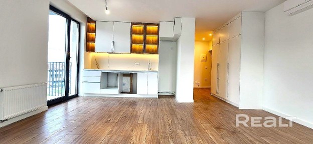 Просторная, светлая квартира студия в молодом ЖК Северный Берег.