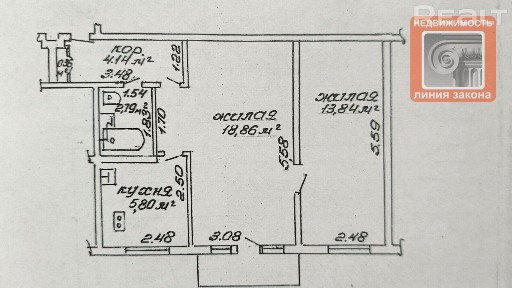 2 к. кв-ра, ул. Дворникова, д. 8, г. Гомель