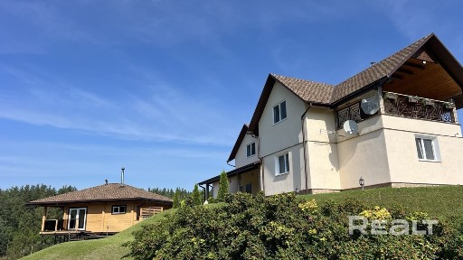 Новый дом с баней на берегу оз. Струсто (Браславы)