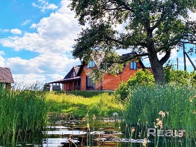 Дом с участком у озера!