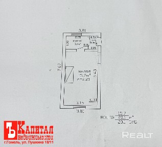 Купить дом, аг. Поколюбичи, пер. Ленинский, 11 (Гомельский р-н, Гомельская область)