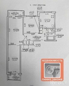 3 к. кв-ра, пр-т Речицкий, д. 79, г. Гомель
