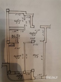 Купить 1-комнатную квартиру, г. Могилев, ул. Пионерская, 12