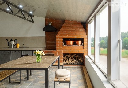 Уютный коттедж с баней и бассейном