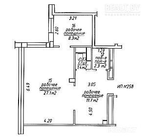 Купить офис, г. Минск, ул. Одоевского, 115/а