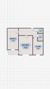 2-КОМНАТНАЯ КВАРТИРА В ХОРОШЕМ СОСТОЯНИИ В ТИХОМ ЦЕНТРЕ БРЕСТА