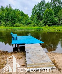 Жилой дом в д. Бурдуки на берегу р. Гавья