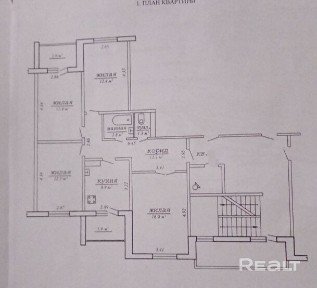 Продам 4х комнатную квартиру на Лиможа.
