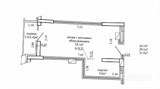 Специальное предложение! Панорамная квартира с видом на бизнес-центр!