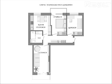 Продажа шикарной трехкомнатной квартиры на Куйбышева 55