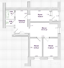 Купить 3-комнатную квартиру, г. Гомель, ул. Плеханова, 41