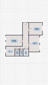 ЭКСКЛЮЗИВНОЕ ПРЕДЛОЖЕНИЕ! ПРОСТОРНАЯ 3-КОМНАТНАЯ КВАРТИРА ВБЛИЗИ ЦЕНТРА С ПОТОЛКАМИ 3.43