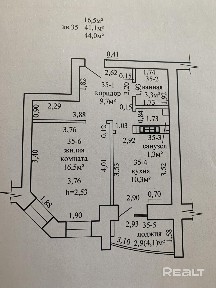 Купить 1-комнатную квартиру, г. Могилев, ул. Кирова, 21/Б