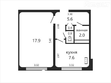 Уютная квартира в Минск, микрорайон Сосны, Красина, 45.
