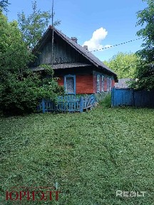 Продается одноэтажный бревенчатый дом в аг. Большая Мощаница.