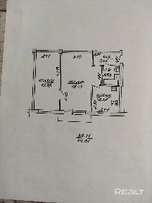 Купить 2-комнатную квартиру, г. Витебск, просп. Московский, 22