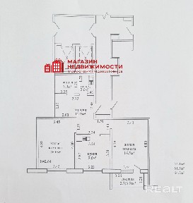 2-комнатная квартира в новостройке в Грандичах