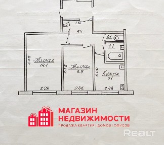 Уютная 2-комнатная квартира на ул. Суворова, 25
