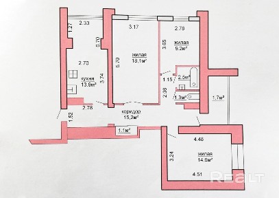 Купить 3-комнатную квартиру, г. Гродно, просп. Купалы