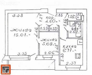 2 к. кв-ра, ул. Олимпийская, д. 10 к. 2, г. Гомель