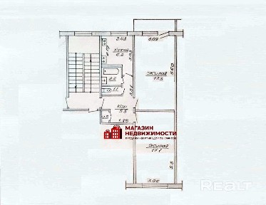 2-комнатная квартира на бульваре Ленинского Комсомола