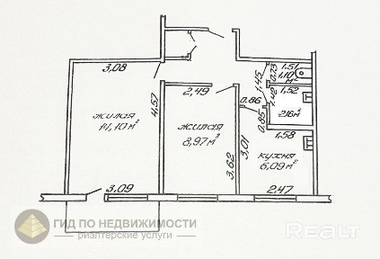2-х ком. кв. Гомель, ул. Тимофеенко, д. 14 (Старый аэродром)